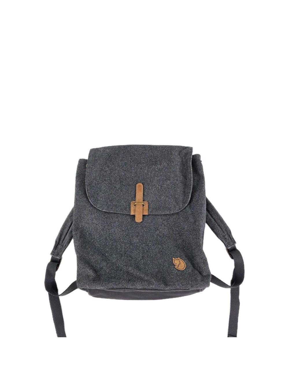 Fjallraven Norrvage Foldsack backpack granite grey Wool Felt Bags Backpacks